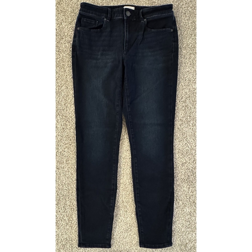 Ann Taylor Loft Legging Jeans Womens Size 6 Dark Wash Skinny Denim Ankle